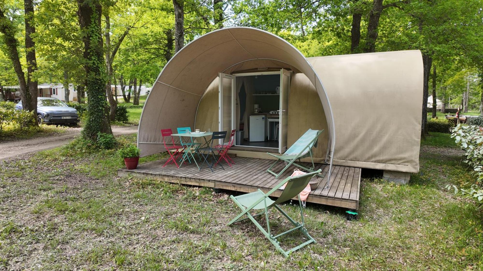Camping Les Lacs D'Armagnac Bretagne-d'Armagnac 외부 사진